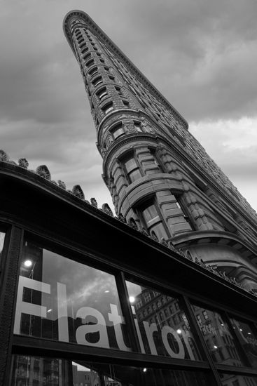 FLATIRON BUILDING Architecture and Interiorism Black and White (Digital)