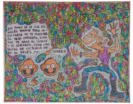 El punky de los dedos