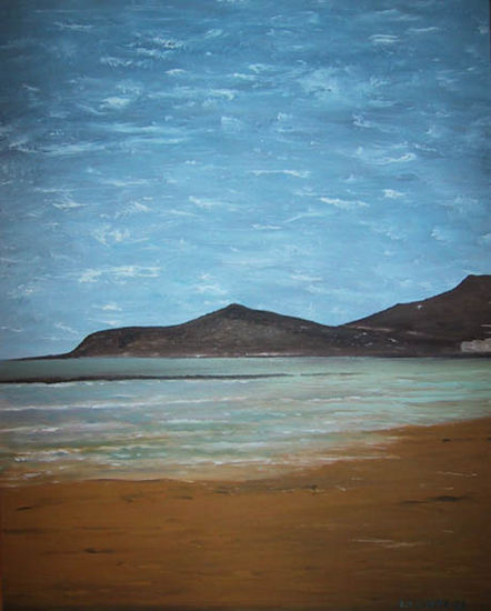 El Confital_playa de Las Canteras Oil Panel Landscaping