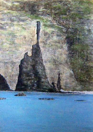 El de Dios II Pastel Papel Paisaje