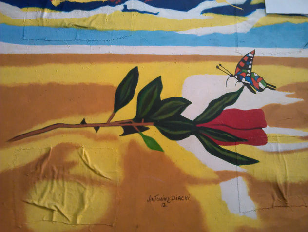 Vuelo para regalarte una flor