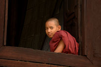 Buddhist novice