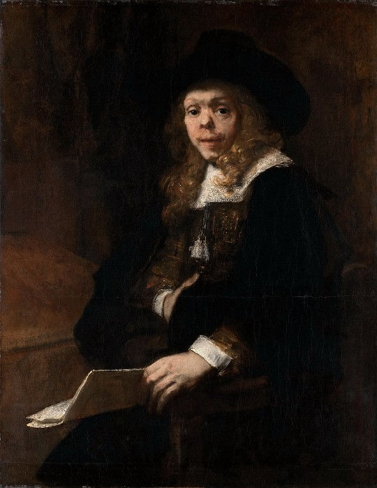 Rembrandt Harmenszoon Van Rijn - A Portrait of Gerard de Lairesse - Reproduction