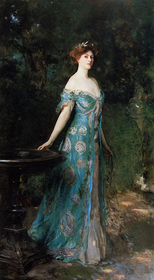 John Singer Sargent - A Millicent- Duchess of Sutherland 1904 - Reproduction Óleo Lienzo Otros