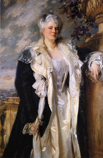 John Singer Sargent - A Mrs- Ernest Hills 1906-1909 - Reproduction Oil Canvas Others