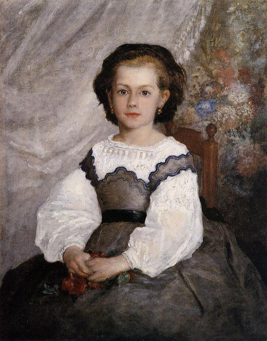 Pierre-Auguste Renoir - A Mademoiselle Romaine Lacaux - 1864 - Reproduction