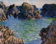 Claude Oscar Monet - A Coming into Port-Goulphar- Belle-Ile- … - Reproduction