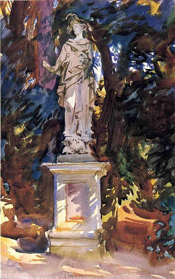 John Singer Sargent - A Boboli 1907 - Reproduction Óleo Lienzo Otros