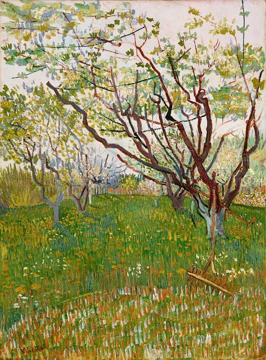 Vincent van Gogh - A The Flowering Orchard - Reproduction