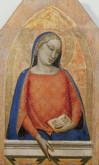 Giotto di Bondone - A Madonna del Magnificat - Reproduction Óleo Lienzo Otros