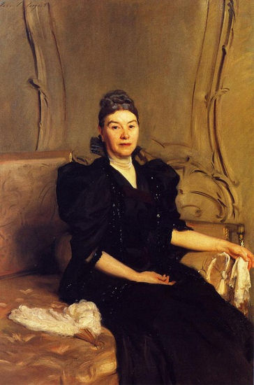 John Singer Sargent - A Mrs- Graham Moore Robertson 1894 - Reproduction Óleo Lienzo Otros