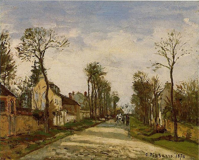 Camille Pissarro - A 682 - Reproduction Óleo Lienzo Otros