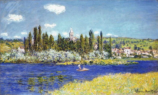 Claude Oscar Monet - A Vetheuil- 1880 - Reproduction