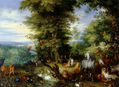 Jan Brueghel The Elder - A Adam and Eve in the Garden of Eden - Reproduction