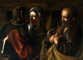 Michelangelo Merisi da Caravaggio - A Denial of Saint Peter - Reproduction