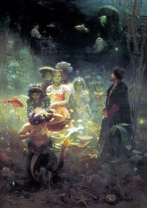 Ilya Repin - A Sadko- 1876 - Reproduction