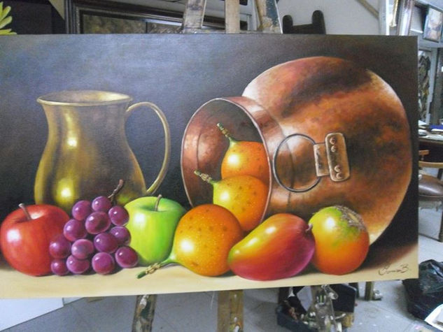 BODEGON REALISTA Oil Canvas Still Life Paintings