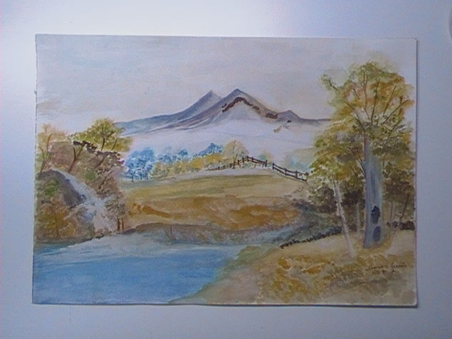 Atardecer Watercolour Paper Landscaping