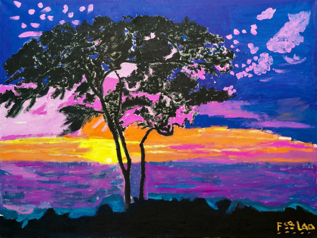 Amanecer Oil Canvas Landscaping