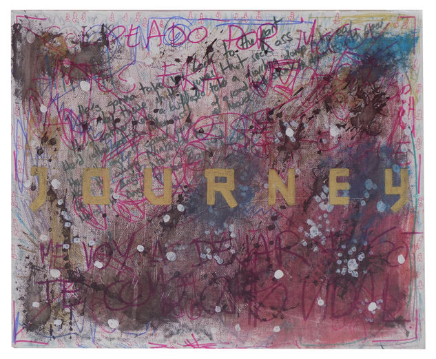 Journey Mixed media Panel Others