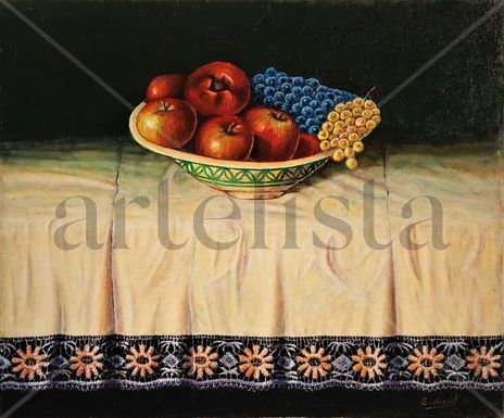 Bodegón mantel...