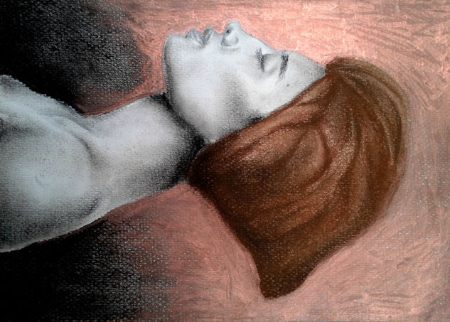 Sencilla Grandeza III Pastel Card Figure Painting