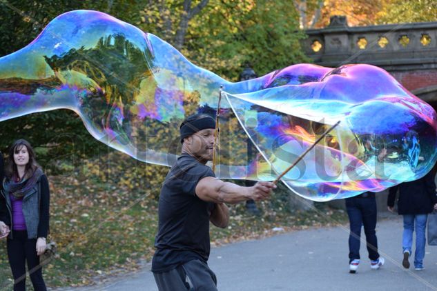 Soap bubble Portrait Color (Digital)