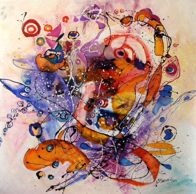 Jungla urbana  abstract by E.Bissinger