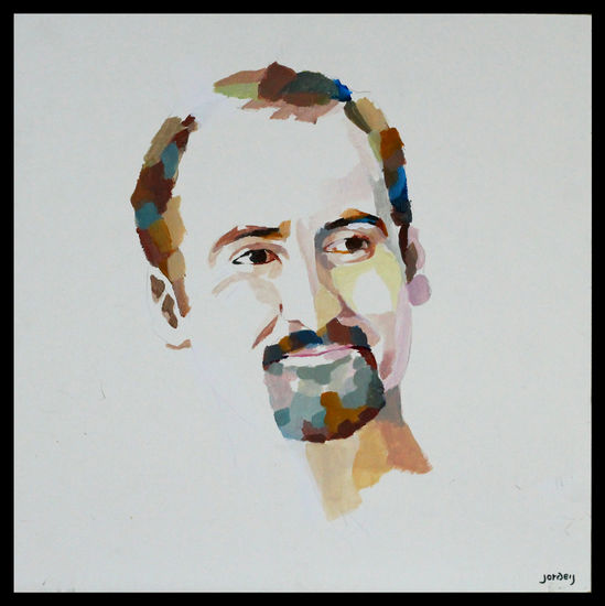 David Acrylic Panel Portrait