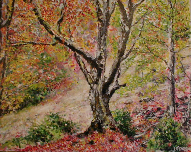 Otoño2 Acrylic Canvas Landscaping