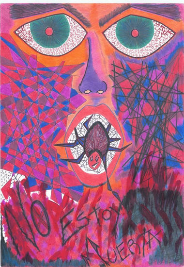 No estoy muerta. Mixed Media