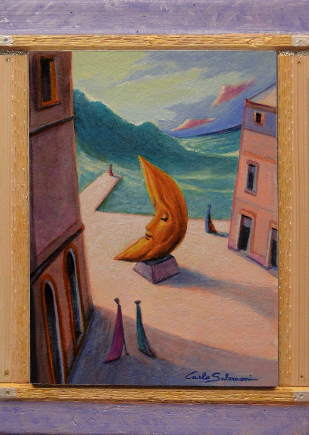 PLAZA DE LA LUNA - ( enmarcado )