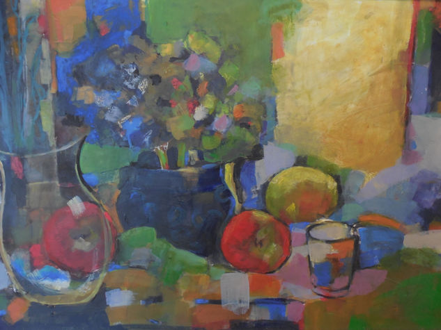 FRUTAS Acrylic Panel Still Life Paintings