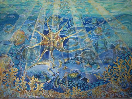 Undersea life,...