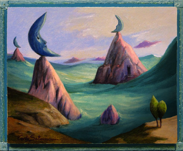 La marea de las tres lunas - ( enmarcado )