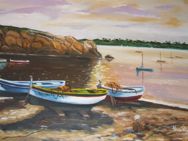 COSTA BRAVA - CATALUÑA Oil Canvas Marine Painting