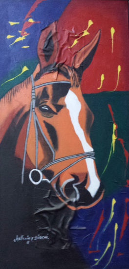 Mi caballo Others Canvas Animals