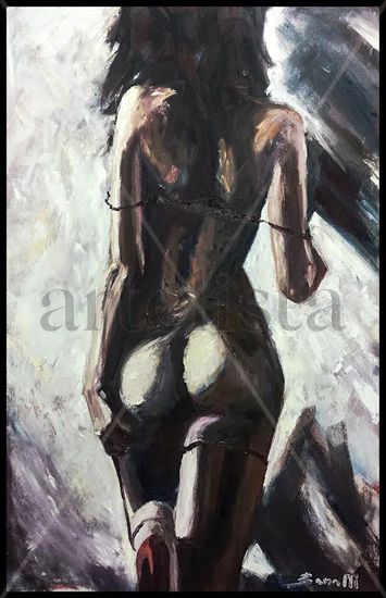 Ella Oil Canvas Figure Painting