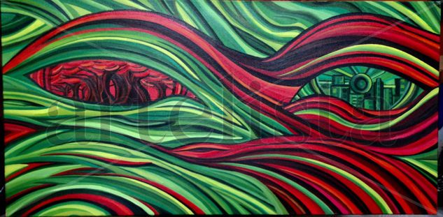 Rojo come Verde Oil Canvas Others