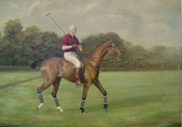 polo 58 Oil Canvas Sports