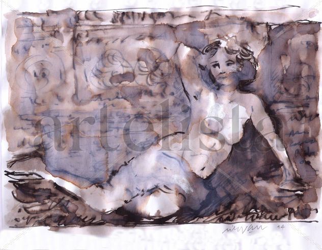 Desnudo femenino vintage
