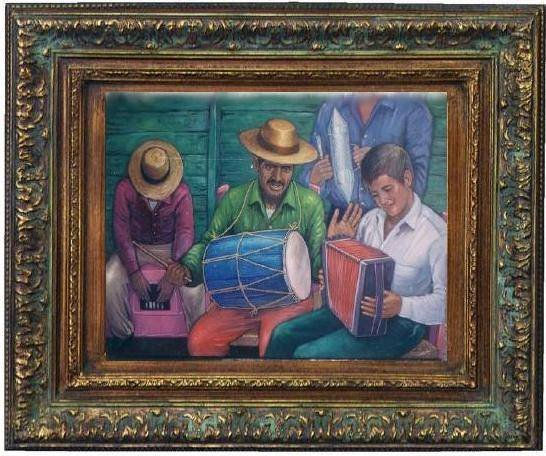 el conjunto tipico 2 Oil Canvas Landscaping