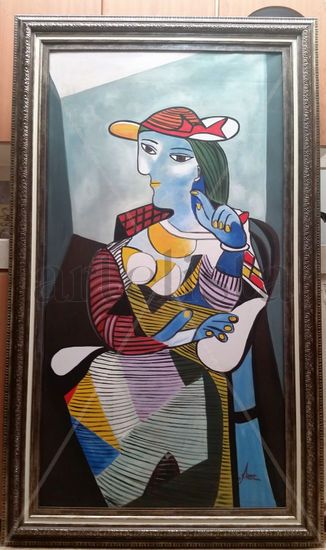 Picasso y los sombreros Oil Canvas Others