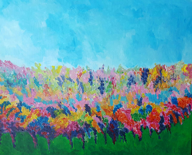 Primavera Acrylic Canvas Landscaping