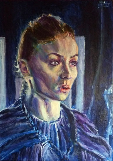 Winter Has Come Acrylic Canvas Portrait