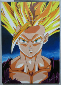 Pintura Gohan -...