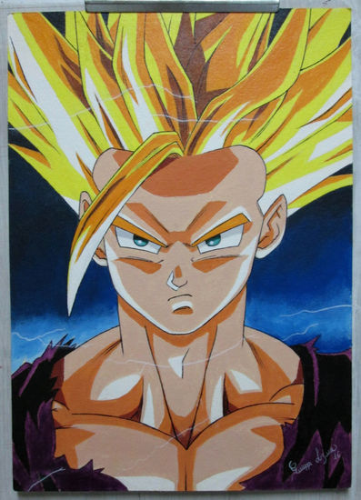 Pintura Gohan - Dragon Ball Z 