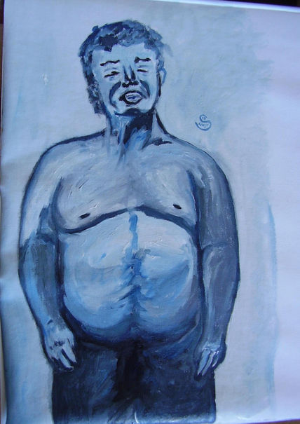 Folie en blue