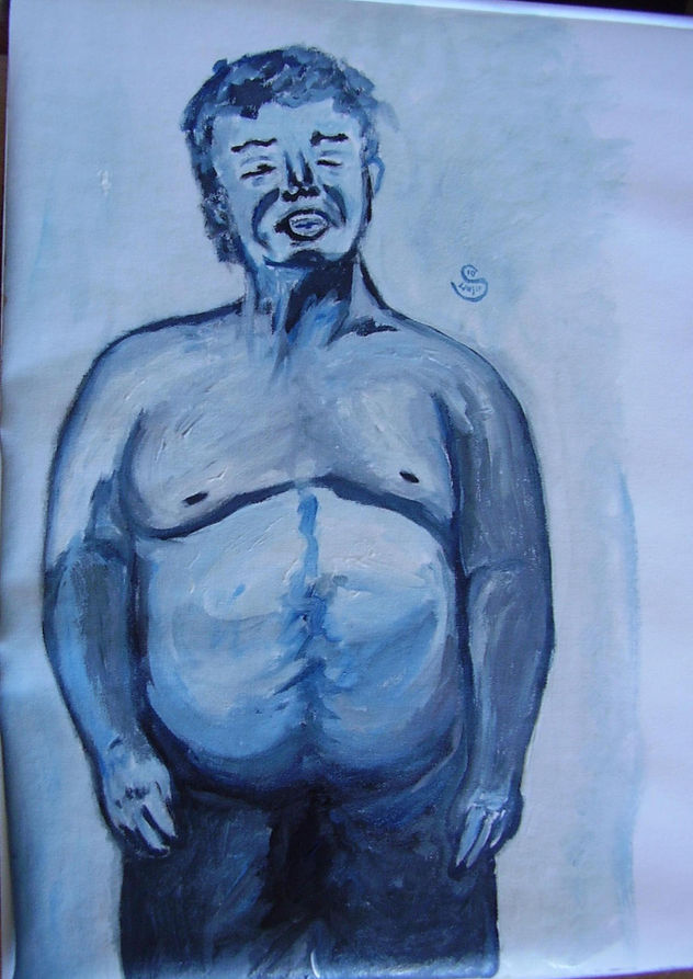 Folie en blue