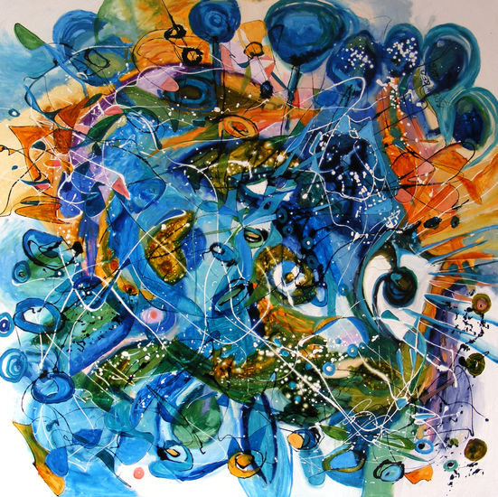 Avatar Radu 2, abstract by E.Bissinger Óleo Lienzo Otros